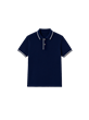 P5106 - Chomba Jersey Con Vivos TALLE ESPECIAL 